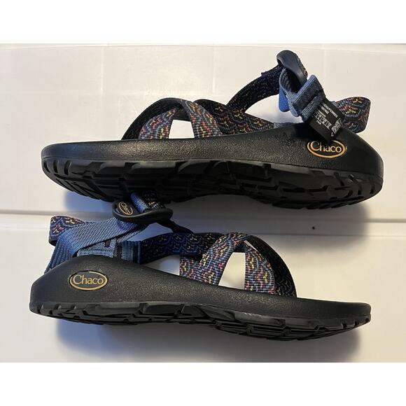 Chaco Z/1 Adjustable Strap Classic Sandal Women's 7 Bloop Navy Spice Outdoors - Picture 7 of 9